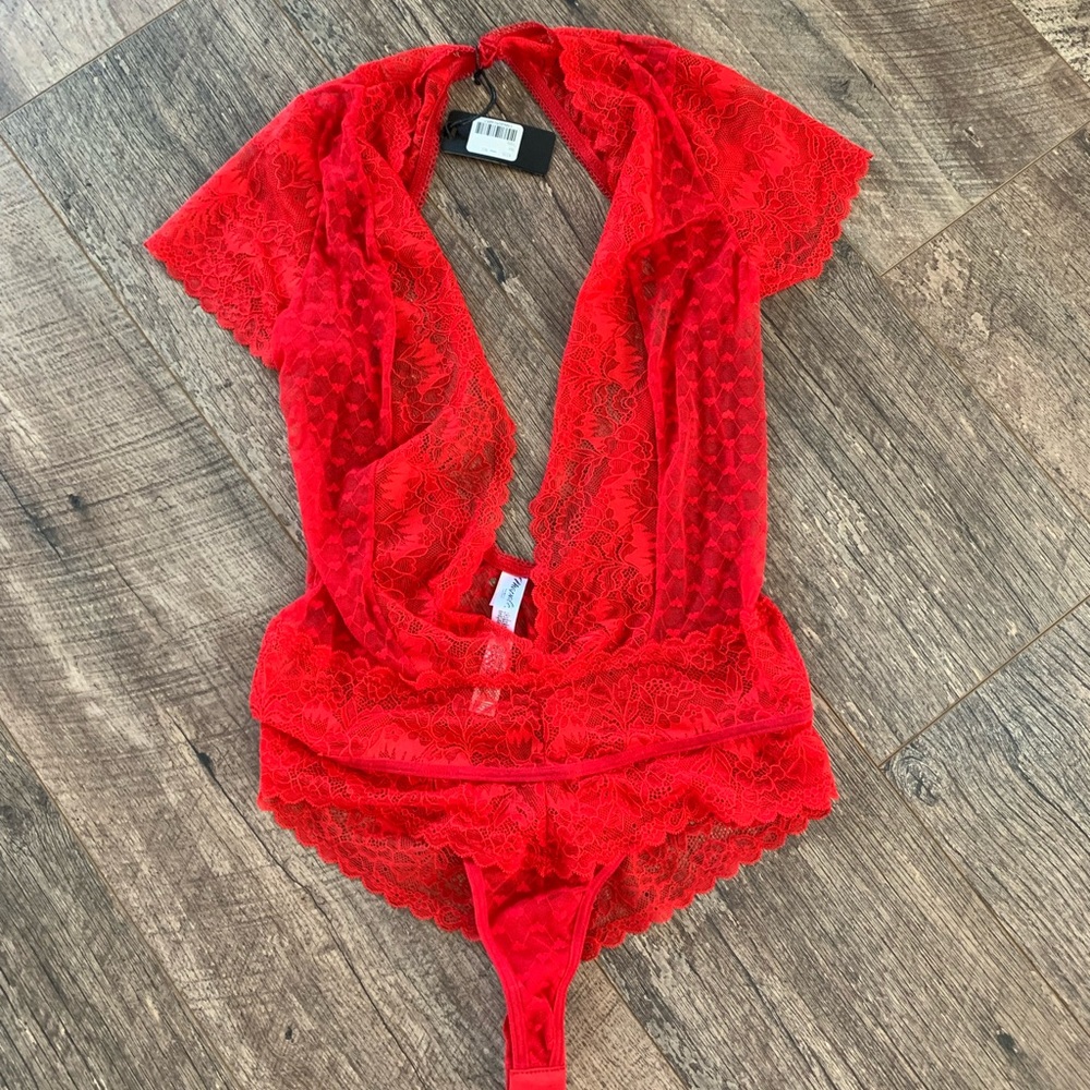 Brand new beautiful red teddy